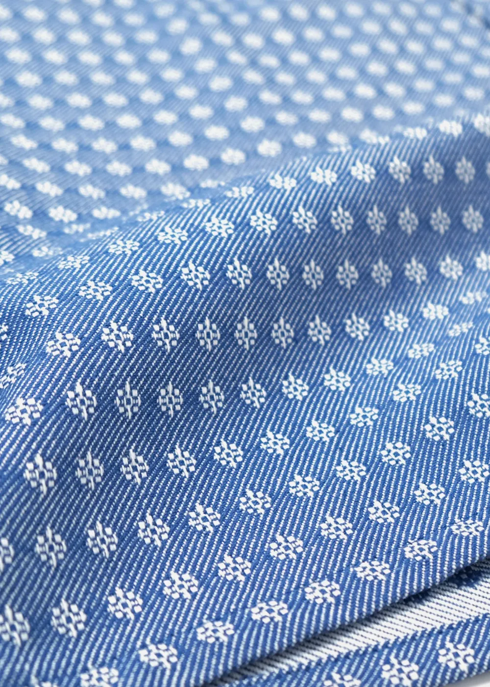 Blue Jay Jacquard Denim Club Shirt sold by Danali product image thumbnail 5