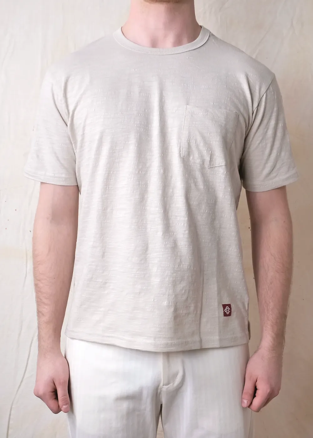 Birch Slub S/S Pocket T-Shirt sold by Danali