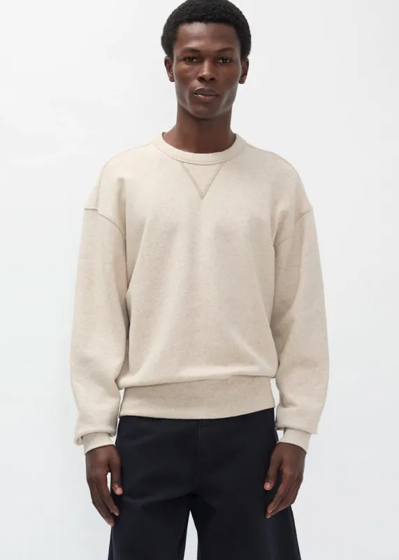 Kulhuse Cotton Linen Loopback Sweatshirt made by Norse Projects
