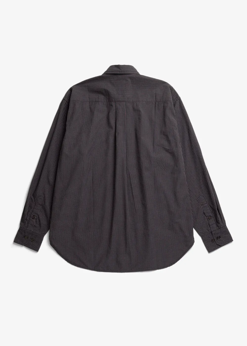 Espevik Oversize Poplin Check Shirt sold by Danali product image thumbnail 5