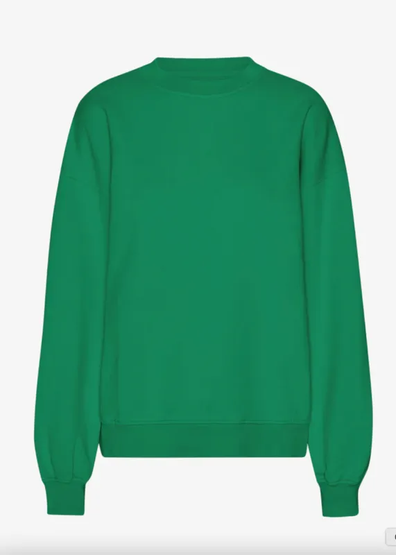 Organic Oversized Crewneck Sweatshirt made by Colorful Standard