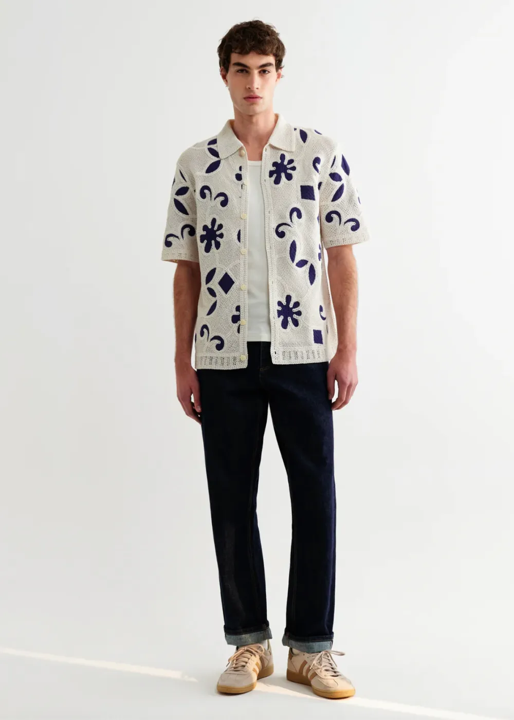 Porto SS Shirt Doodle Crochet sold by Danali product image thumbnail 2