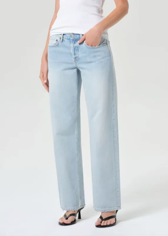 Low Rise Loose Jean made by Agolde