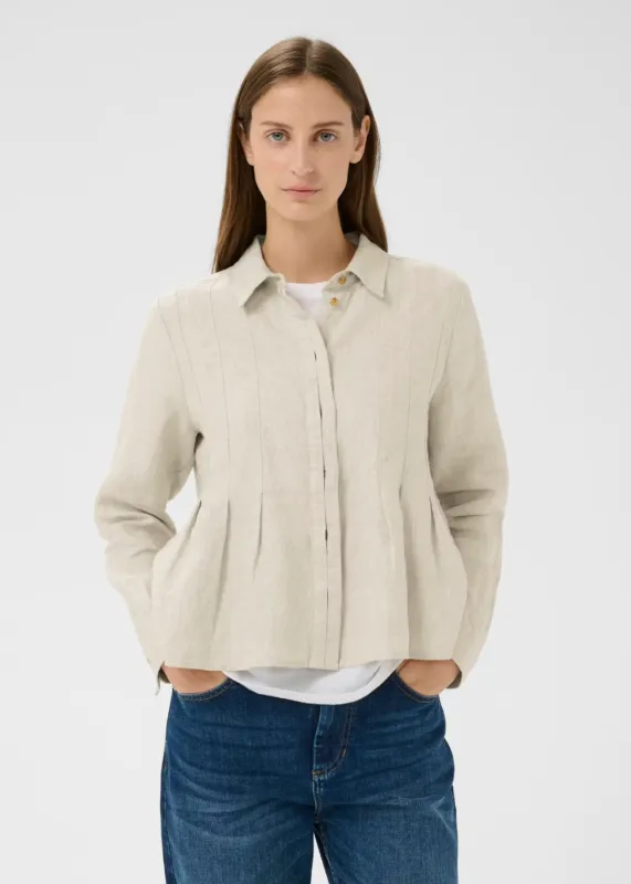 Dilana Pleated Shirt made by InWear