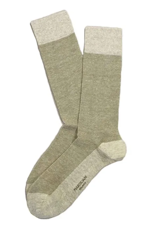 Pique Sock made by Marcoliani