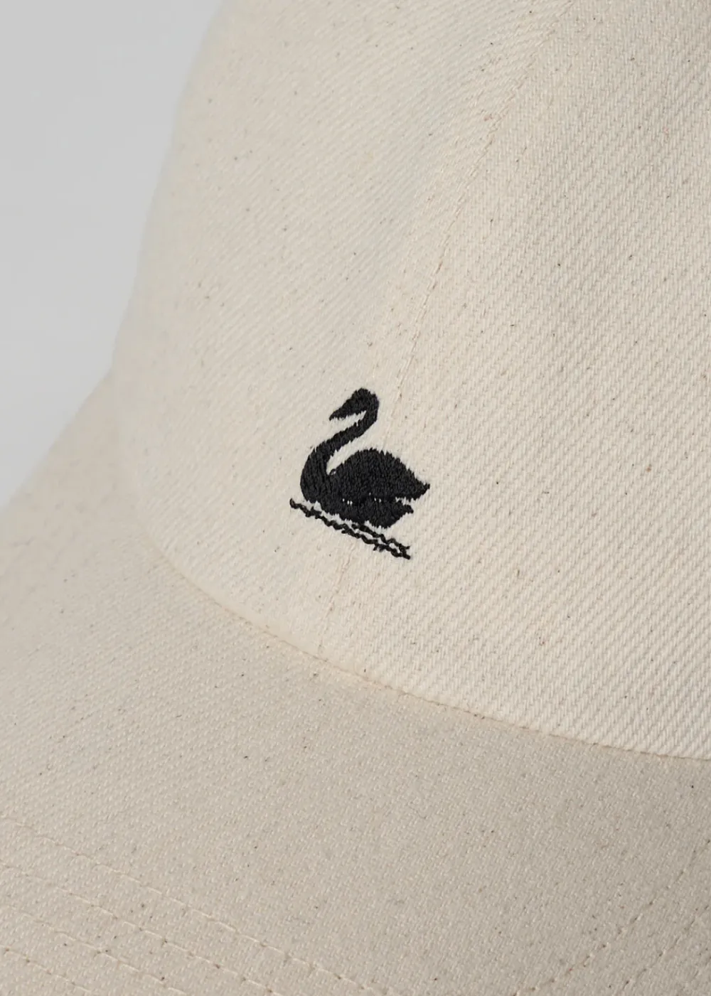 Swan Logo Cotton Heavy Twill Cap sold by Danali product image thumbnail 2
