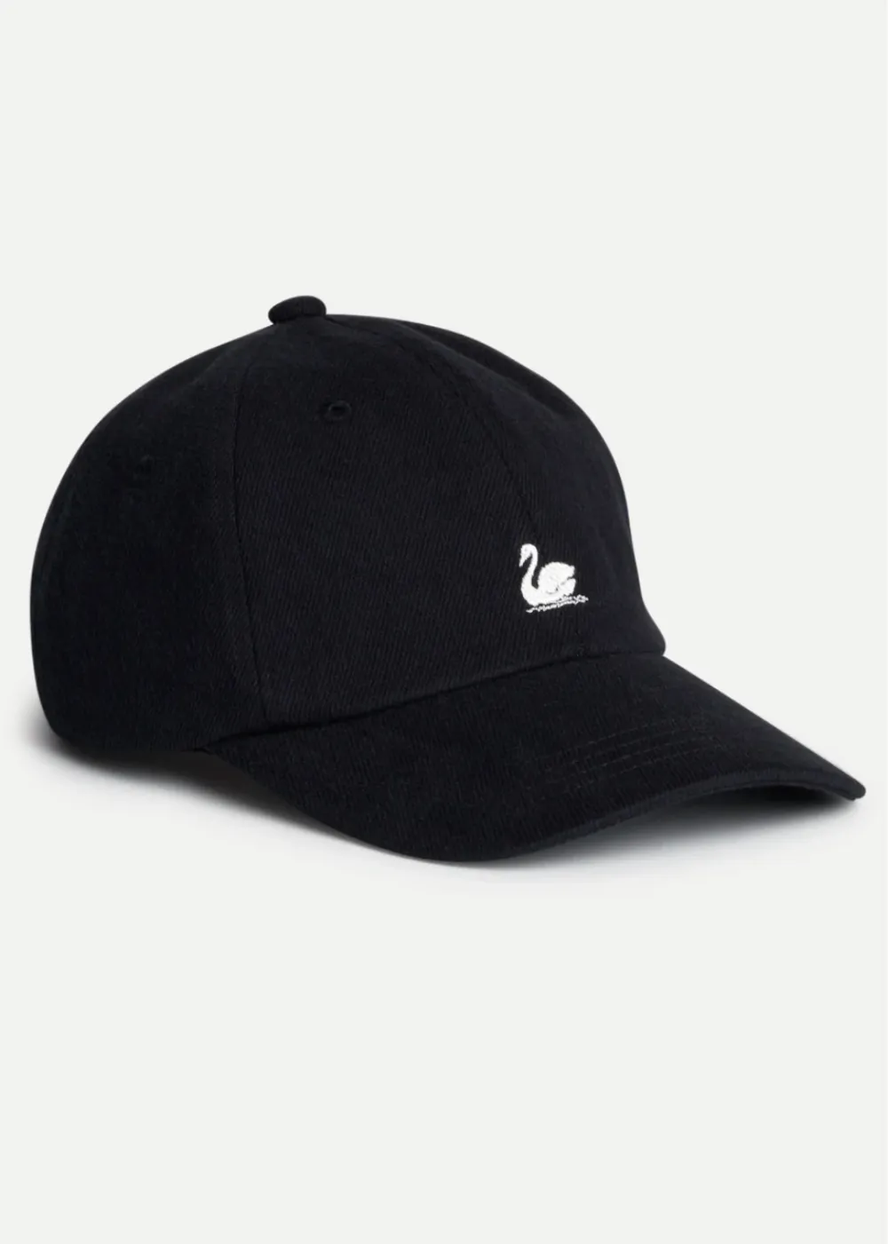 Swan Logo Cotton Heavy Twill Cap sold by Danali
