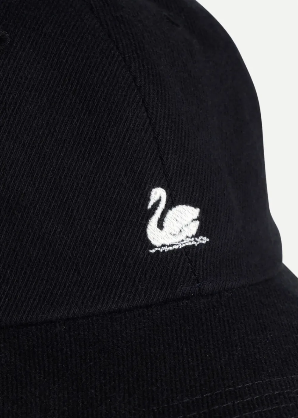 Swan Logo Cotton Heavy Twill Cap sold by Danali product image thumbnail 2