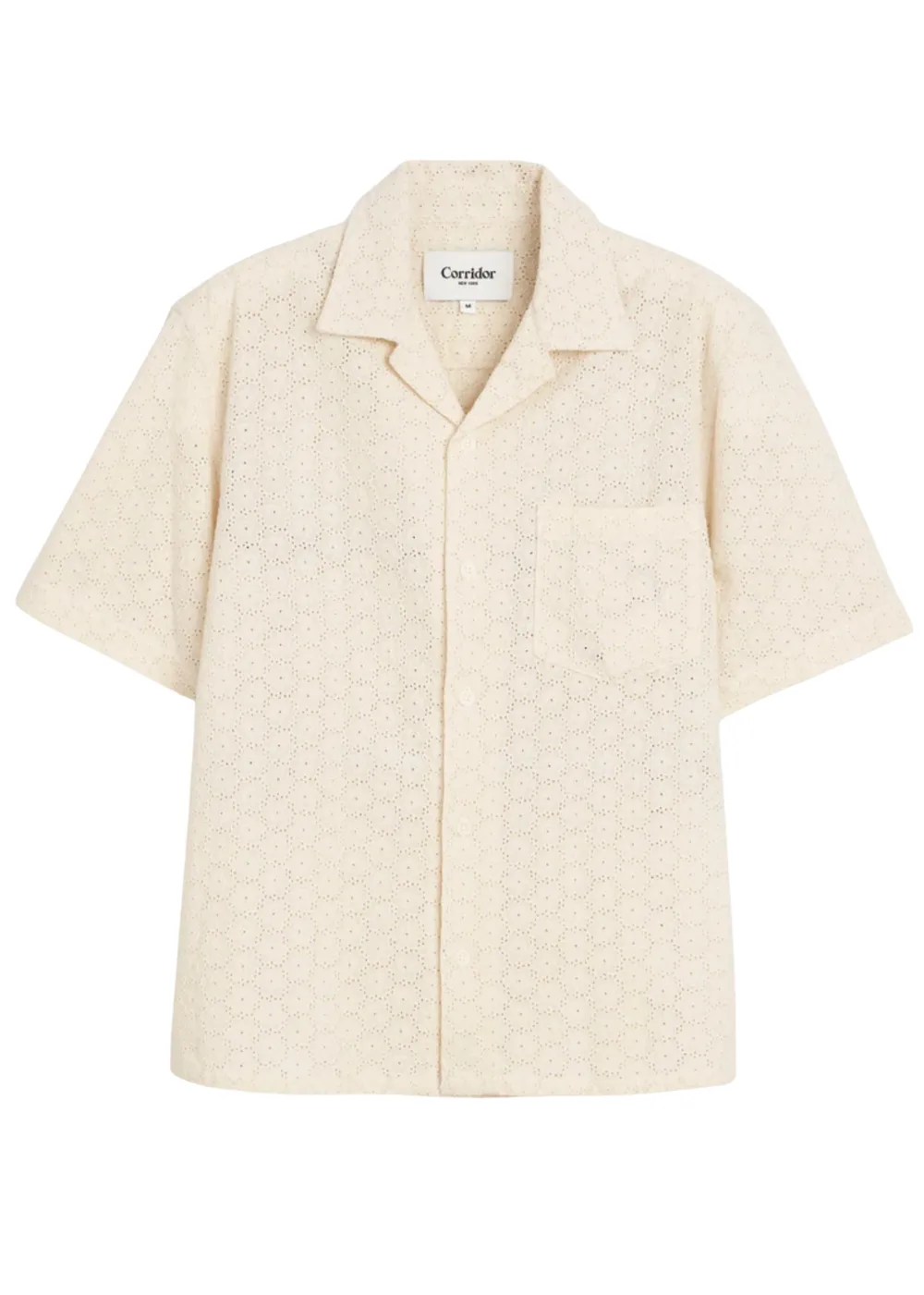 Floral Eyelet SS Shirt sold by Danali product image thumbnail 4