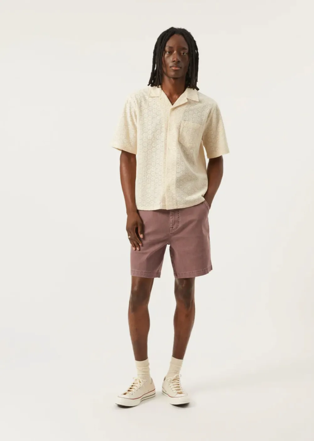 Floral Eyelet SS Shirt sold by Danali product image thumbnail 2