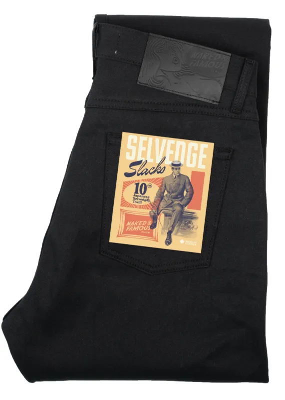 True Guy Selvedge Slacks made by Naked & Famous Denim