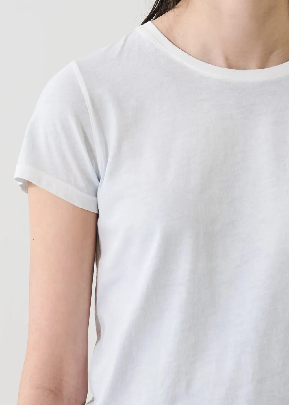 Classic Reverse Spray Pima Crew T-Shirt sold by Danali product image thumbnail 2