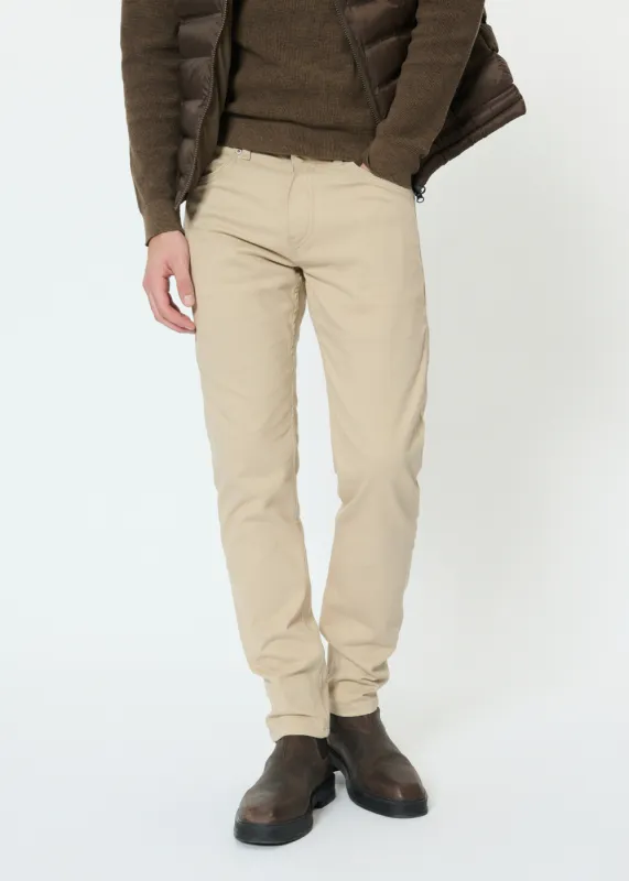 Pete Soft Stretch 5 Pocket Pant made by Matinique