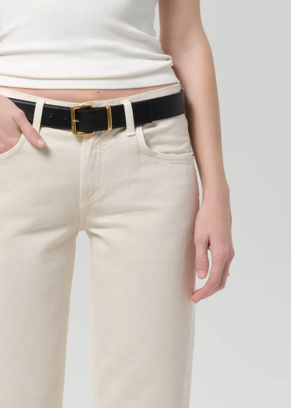 Faye Vintage Straight Twill Pant sold by Danali product image thumbnail 5