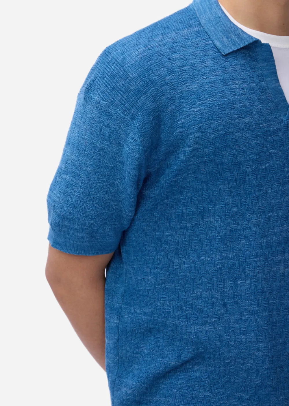 Boxweave Knit Polo sold by Danali product image thumbnail 4