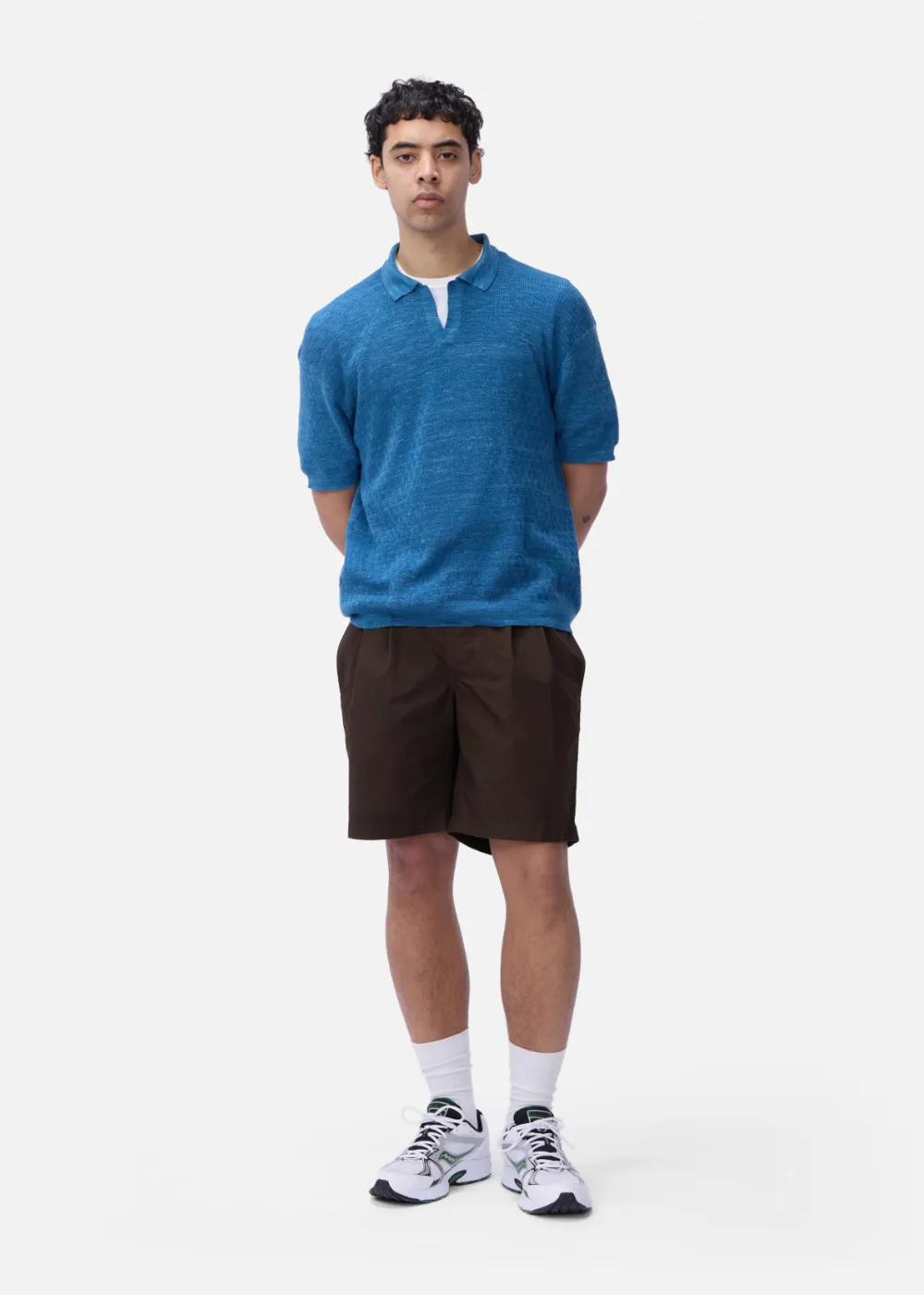 Boxweave Knit Polo sold by Danali product image thumbnail 2