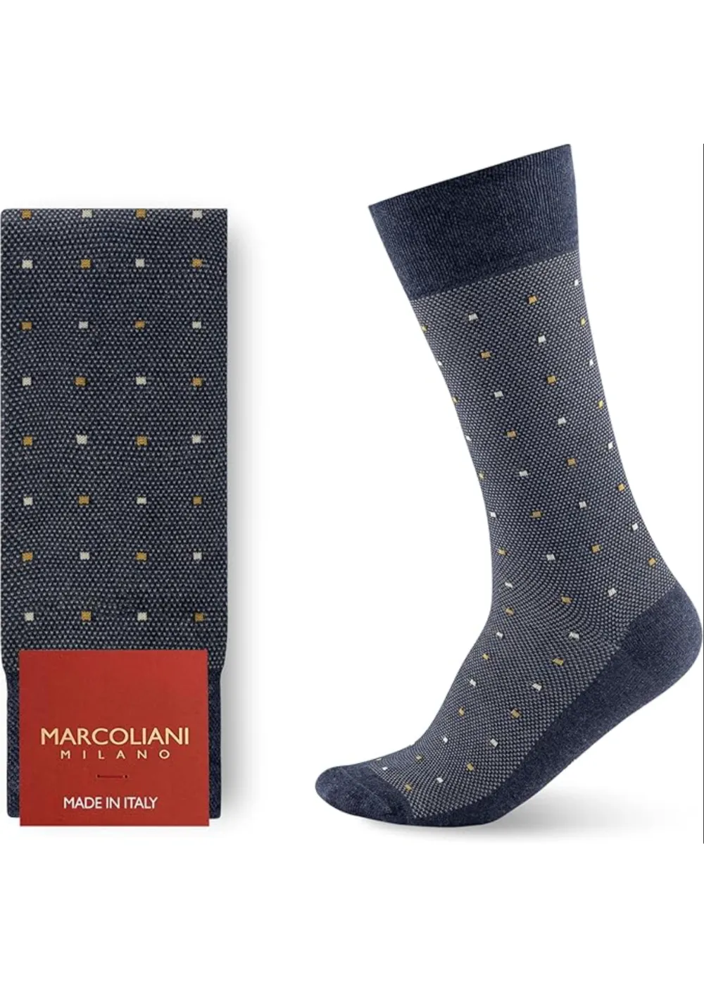 Pima Cotton Contemporary Dots Socks sold by Danali