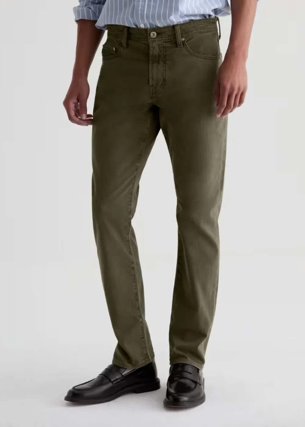 Everett Slim Straight Sateen Pant sold by Danali product image thumbnail 5