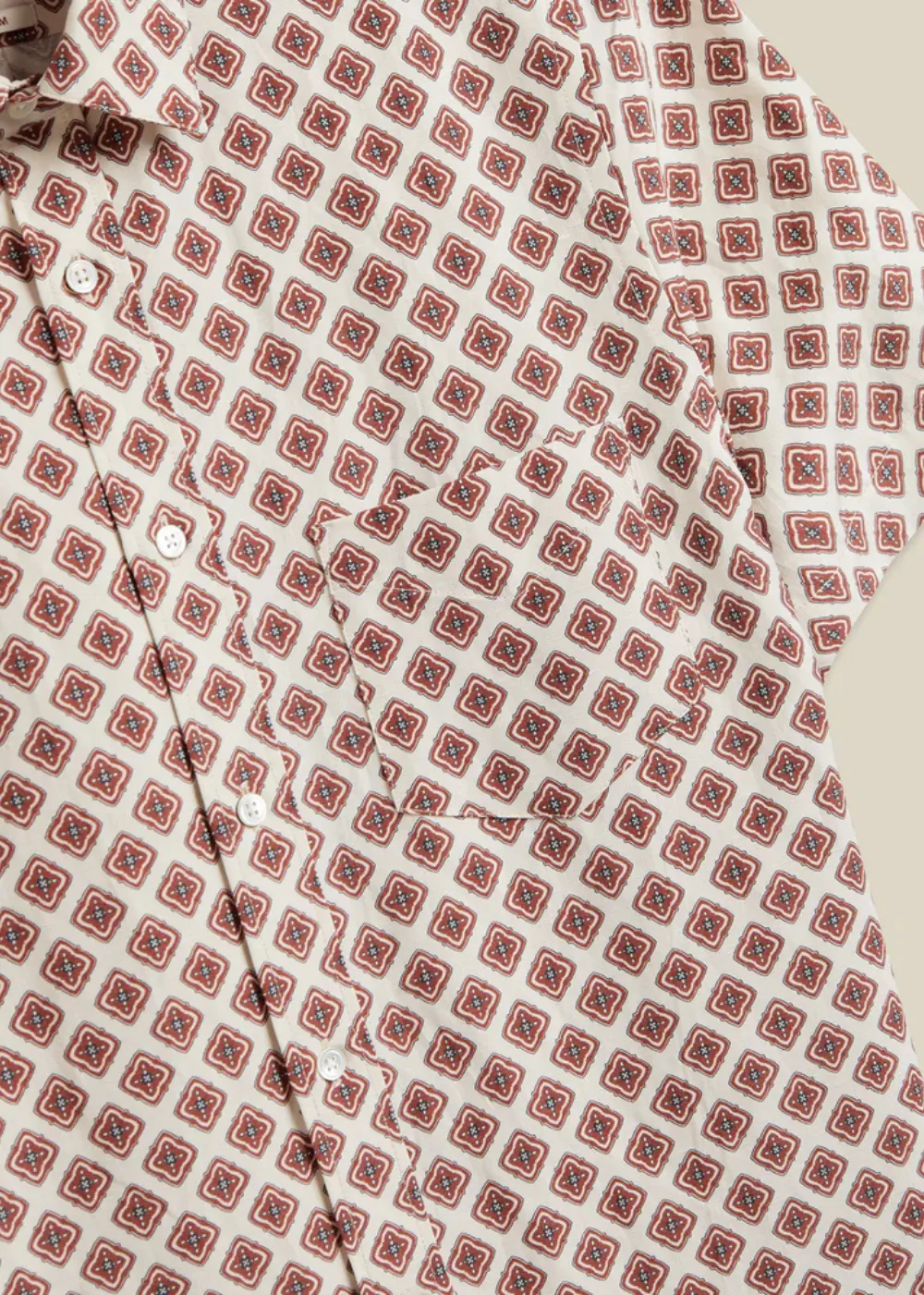 Motif Silk/Linen Shirt sold by Danali product image thumbnail 3