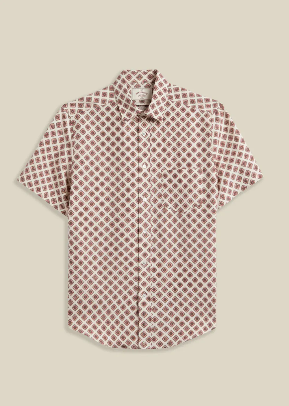 Motif Silk/Linen Shirt sold by Danali