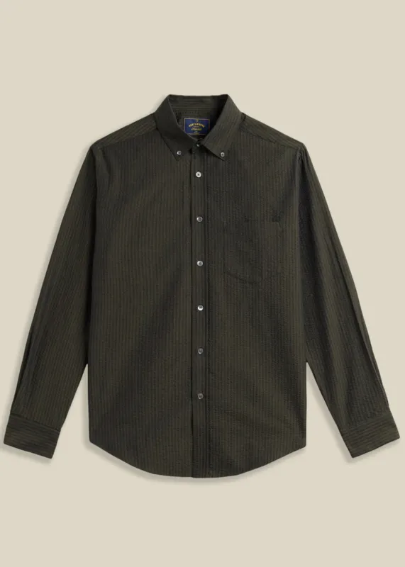 Atlantico Seersucker Shirt made by Portuguese Flannel
