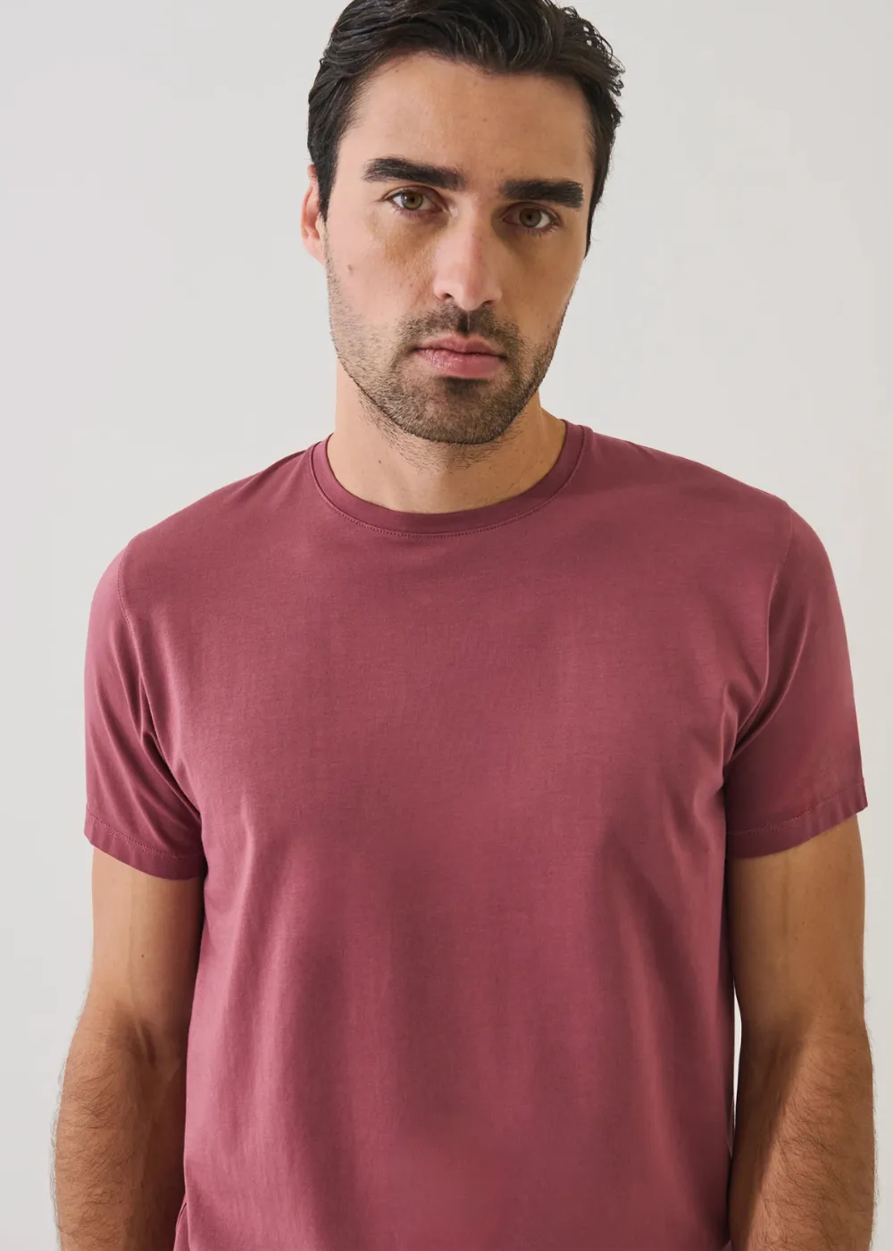 Iconic Pima Cotton Stretch Crew T-Shirt sold by Danali product image thumbnail 3
