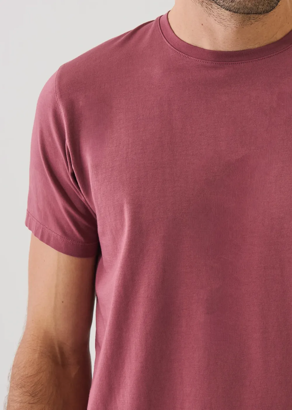 Iconic Pima Cotton Stretch Crew T-Shirt sold by Danali product image thumbnail 2