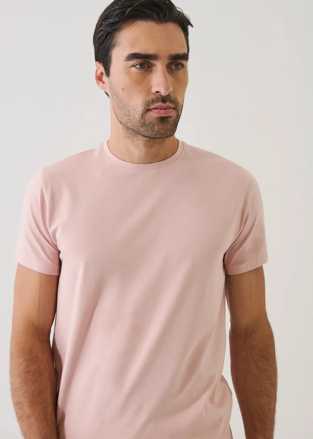 Iconic Pima Cotton Stretch Crew T-Shirt sold by Danali product image thumbnail 4