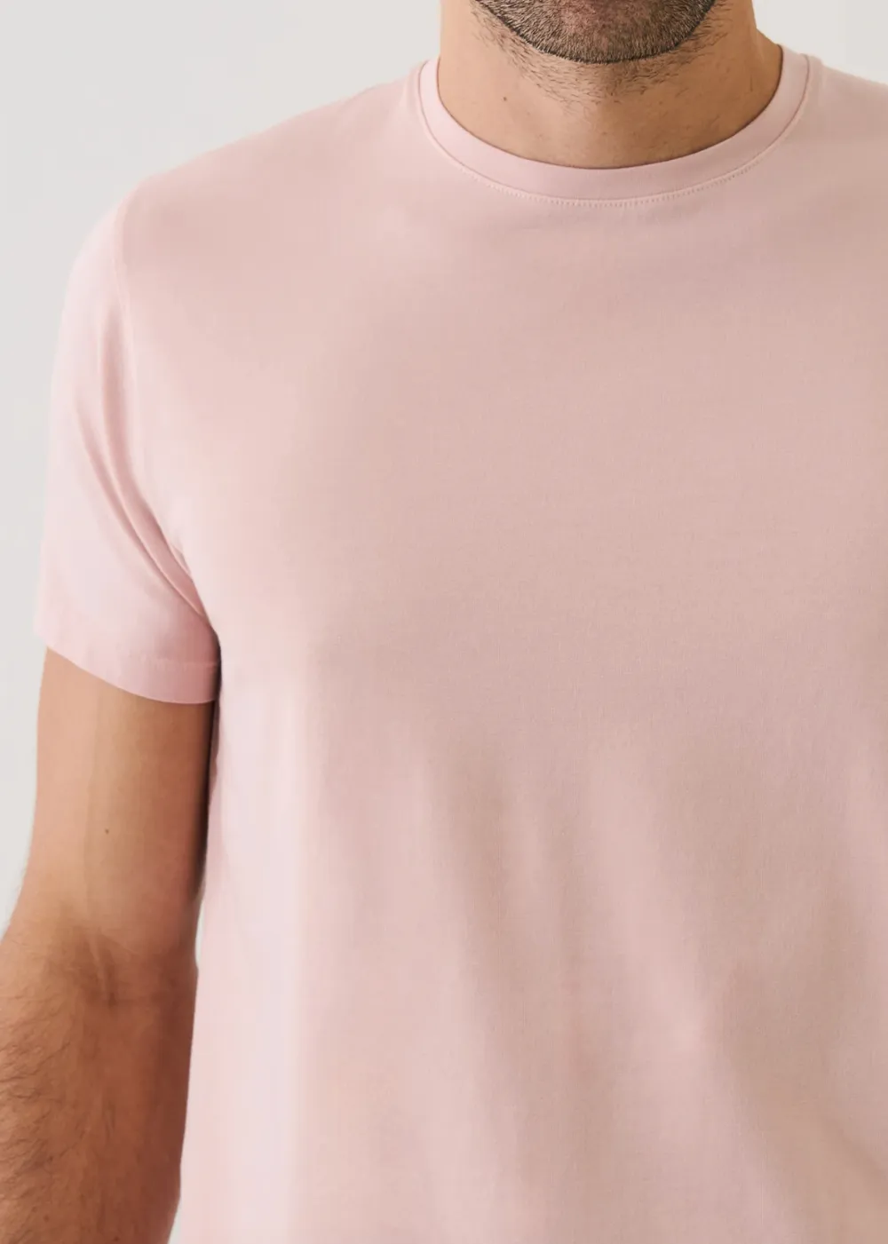 Iconic Pima Cotton Stretch Crew T-Shirt sold by Danali product image thumbnail 3