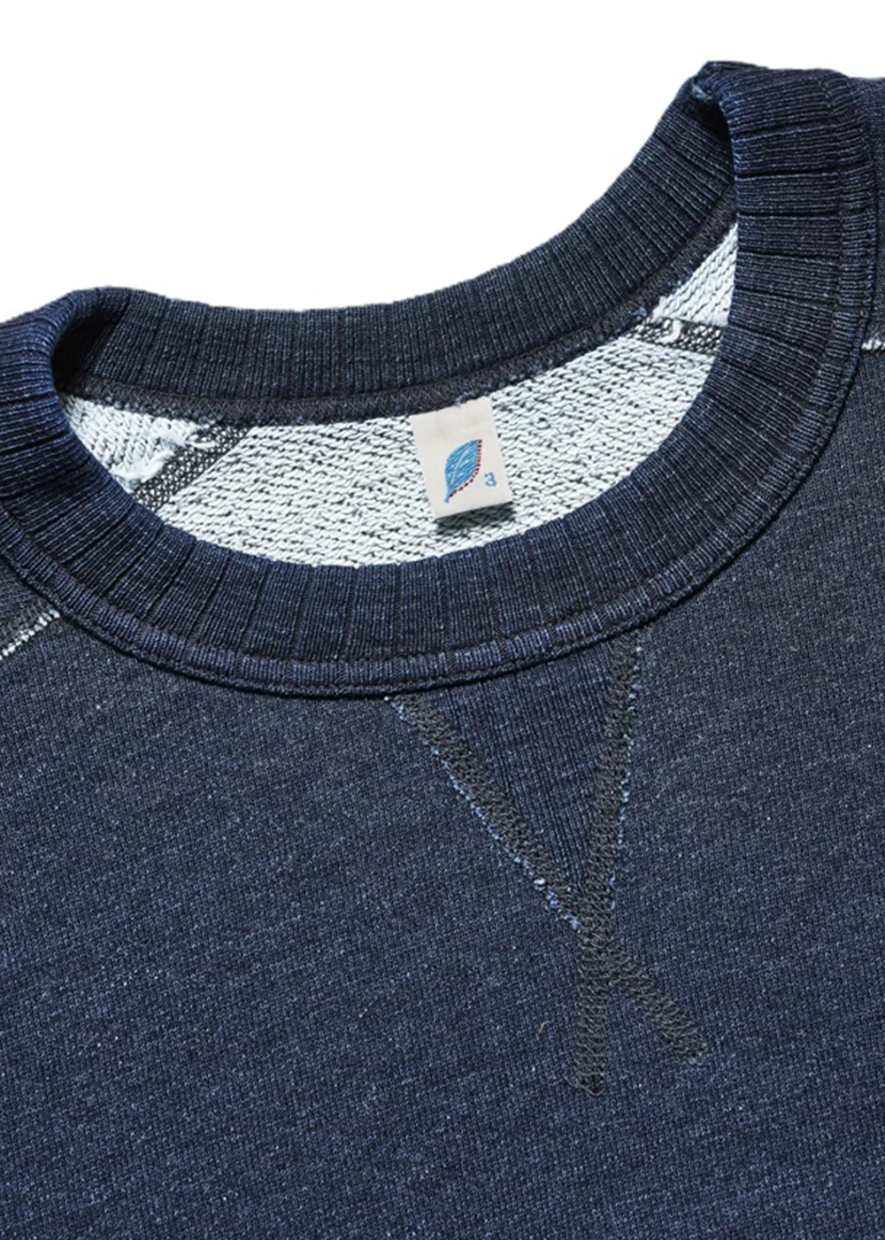 Yarn Dyed Indigo Sweatshirt sold by Danali product image thumbnail 2
