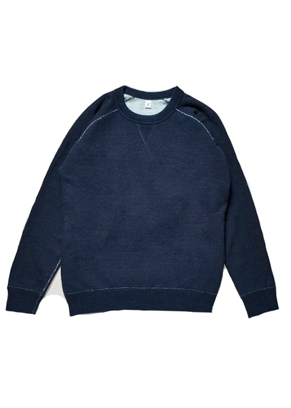 Yarn Dyed Indigo Sweatshirt sold by Danali