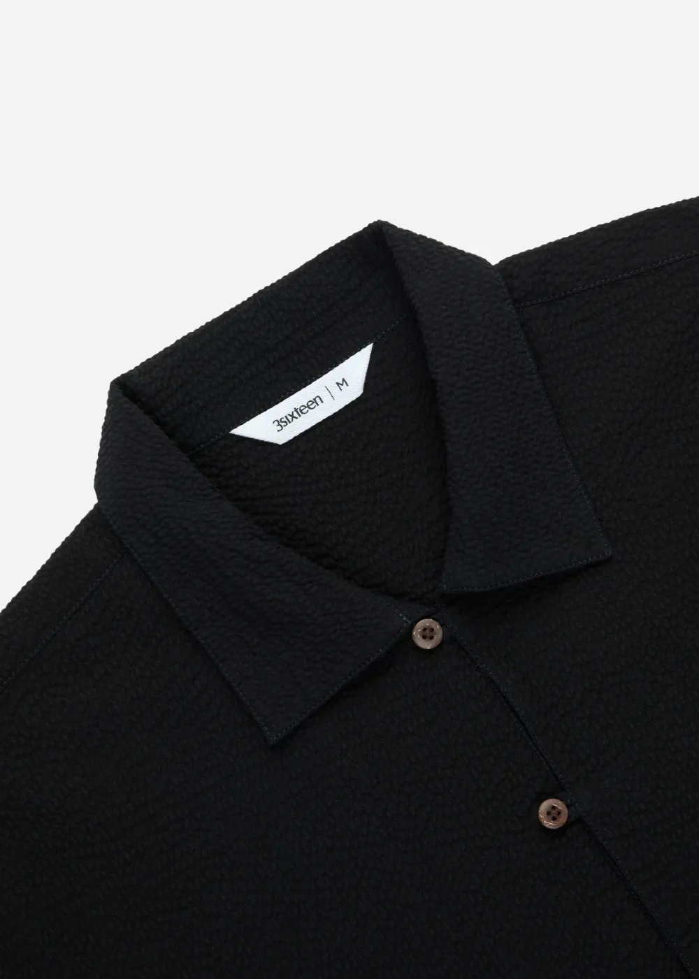 Seersucker Short Sleeve Loop Shirt sold by Danali product image thumbnail 4