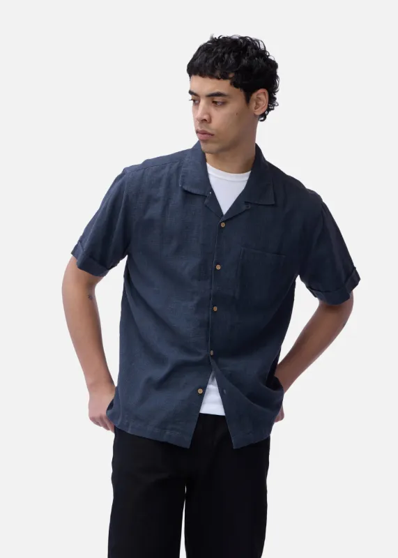 Linen Vacation Shirt made by 3sixteen