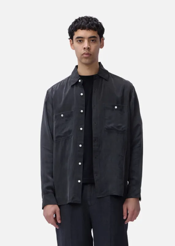 Cupro Utility Shirt made by 3sixteen