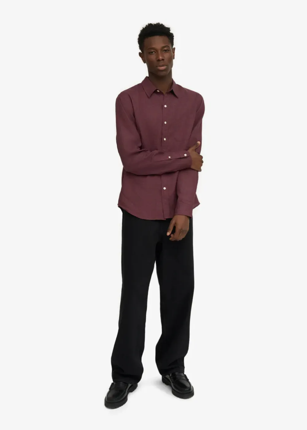 Organic Linen Shirt sold by Danali product image thumbnail 4