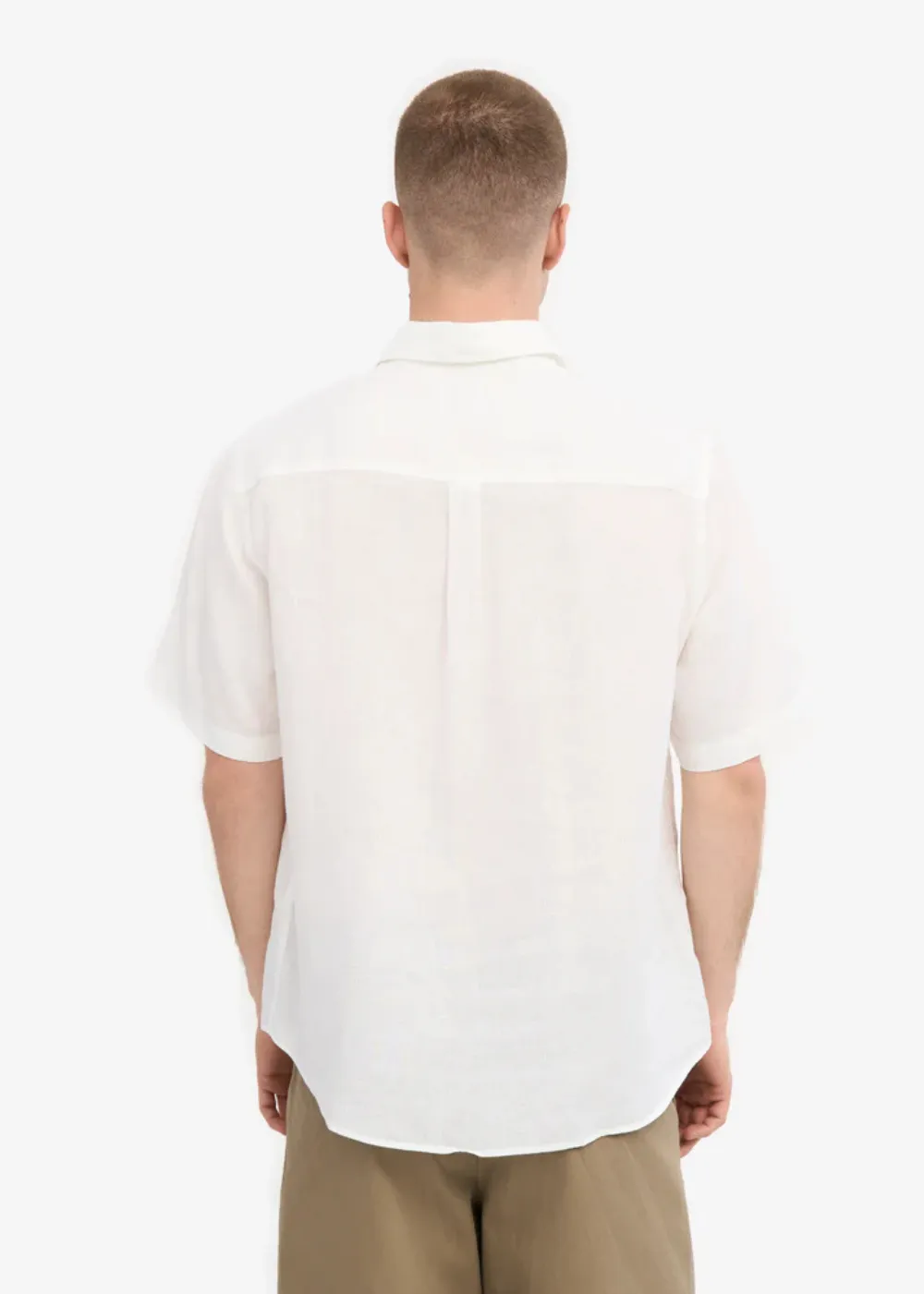 Linen Short Sleeve Shirt sold by Danali product image thumbnail 3