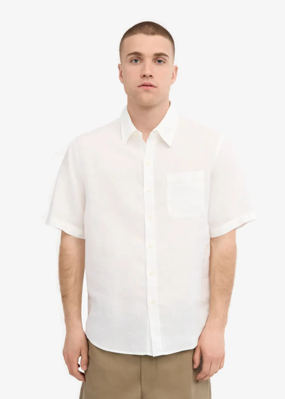 Linen Short Sleeve Shirt sold by Danali