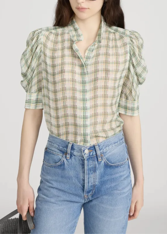 The Gillian Top made by Frame Denim