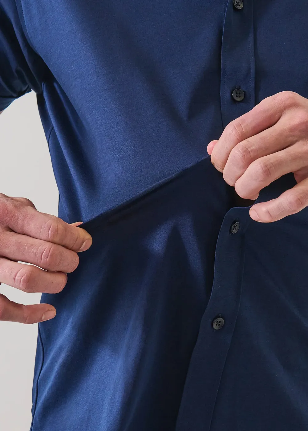Solid Cotton/Modal Sport Shirt sold by Danali product image thumbnail 4