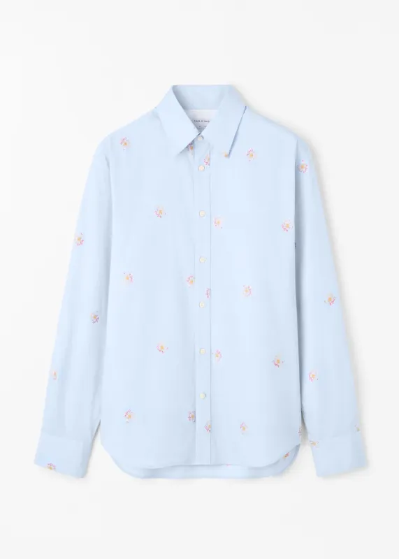 Bennett Floral Embroidered Shirt made by Tiger of Sweden