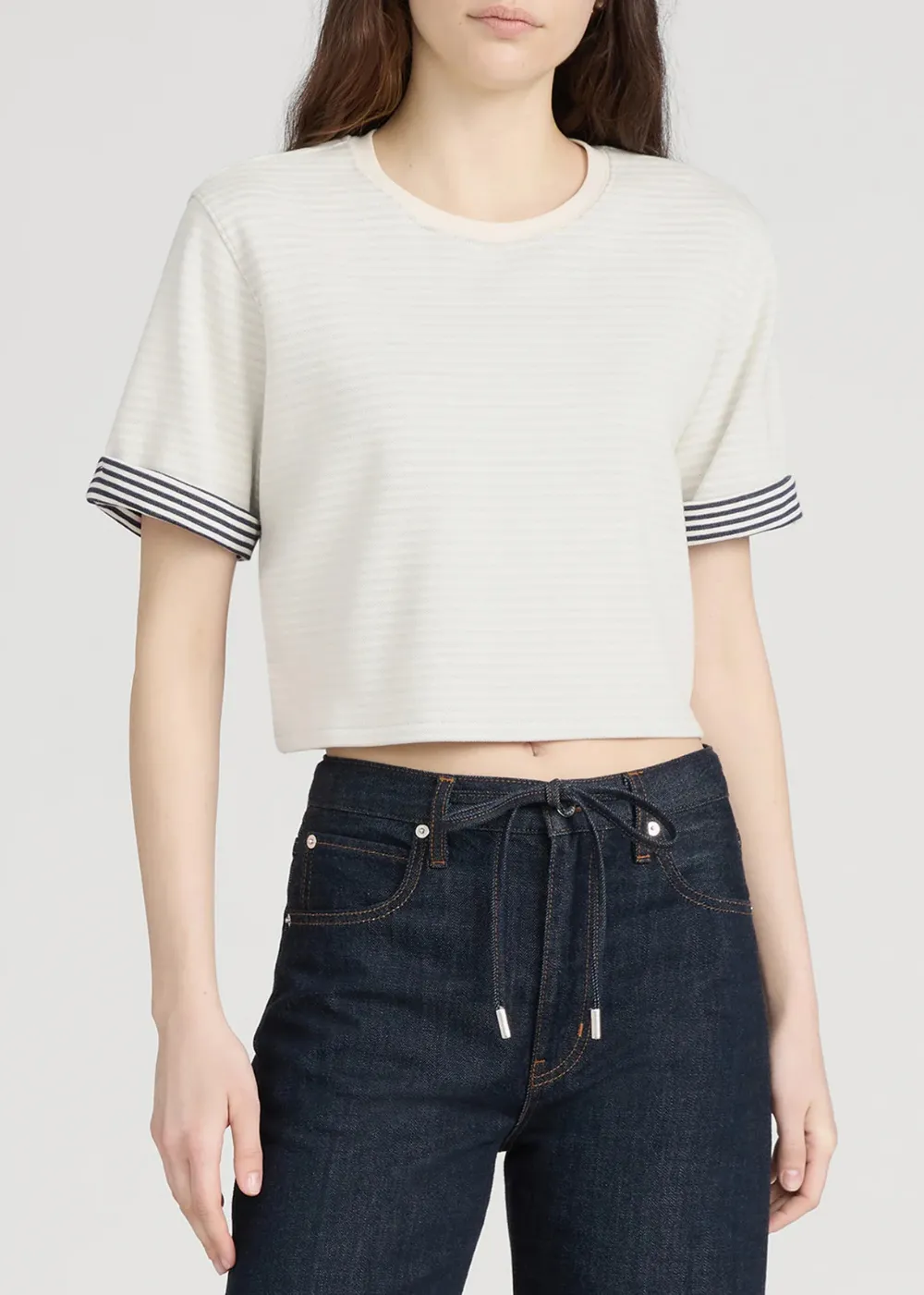 The Stripe Cuff Top sold by Danali