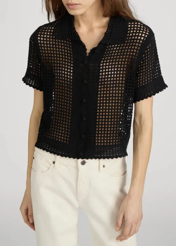 The Crochet Top made by Frame Denim