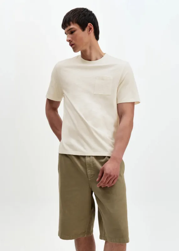 Dean SS Pocket Tee Slub Cotton made by Wax London