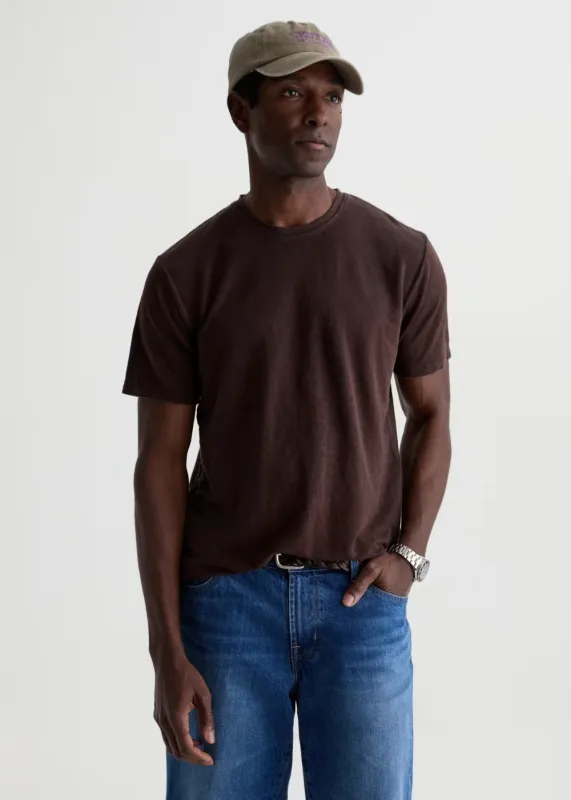 Bryce Crew Linen T-Shirt made by AG Jeans