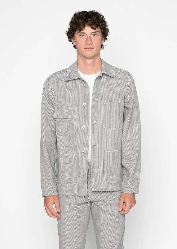 Chore Coat - Hickory Selvedge made by Naked & Famous Denim