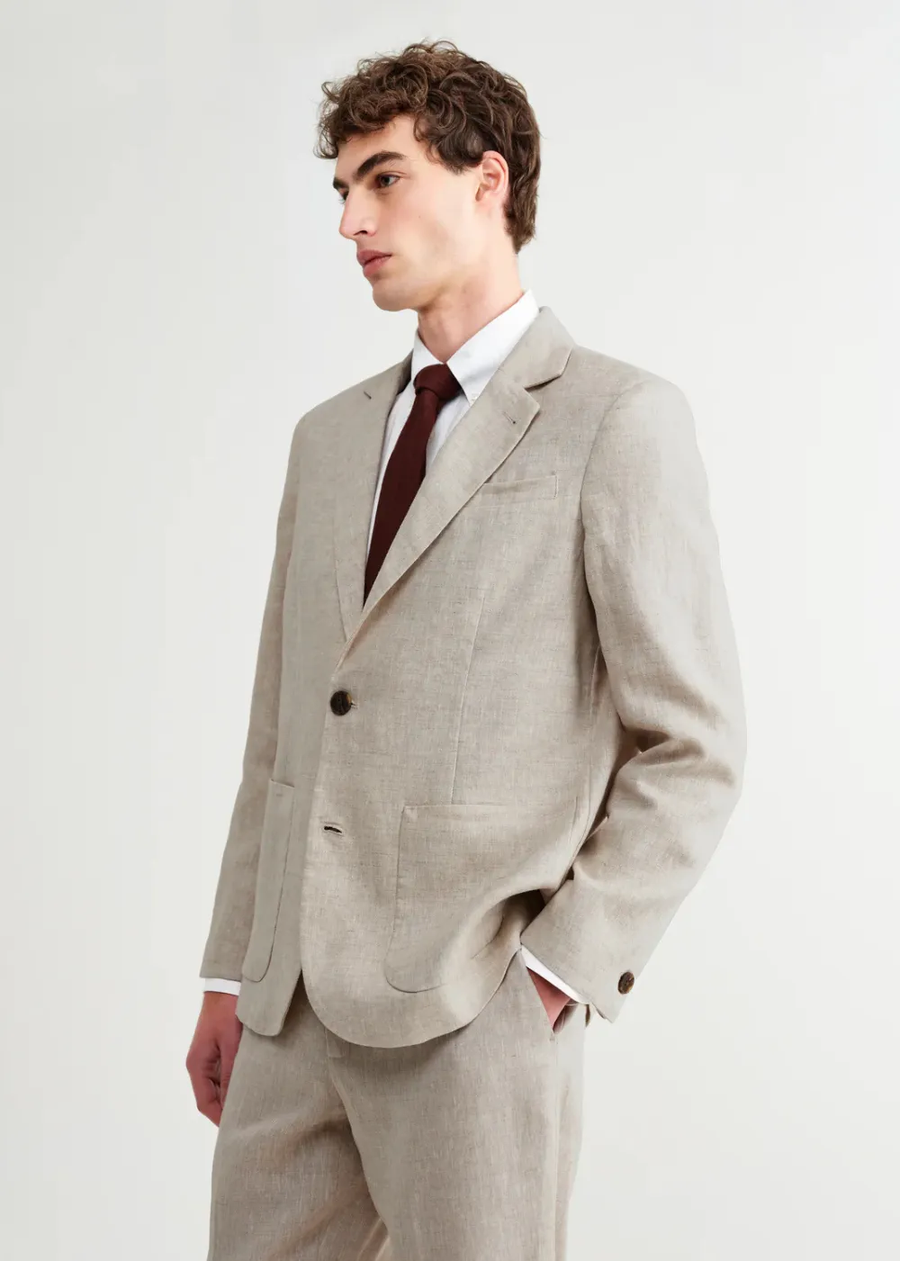 Fintry Linen Blazer 2.0 sold by Danali product image thumbnail 3