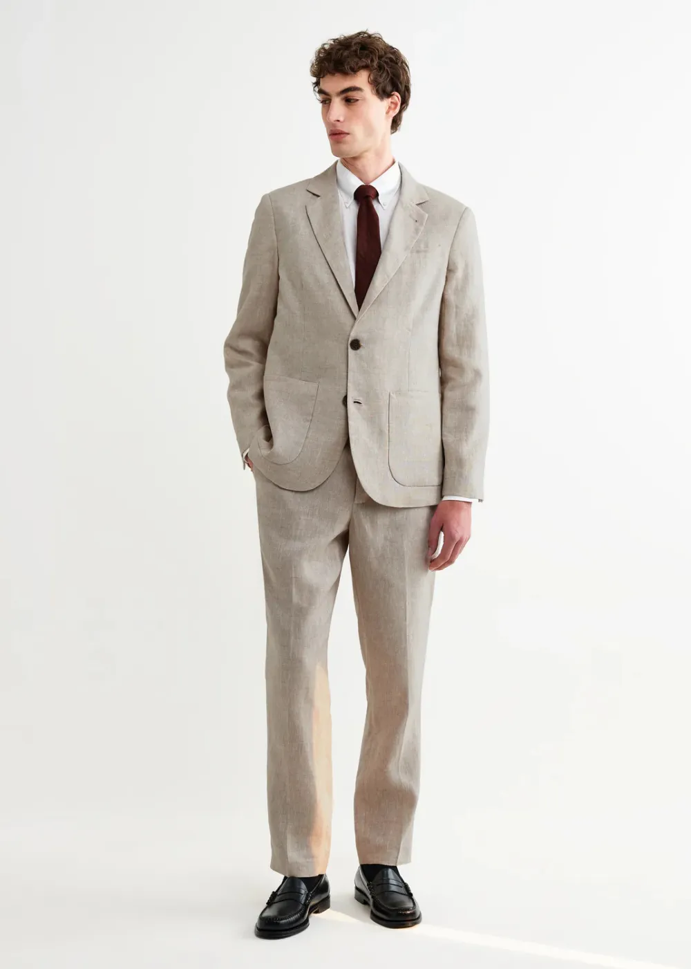 Fintry Linen Blazer 2.0 sold by Danali product image thumbnail 4