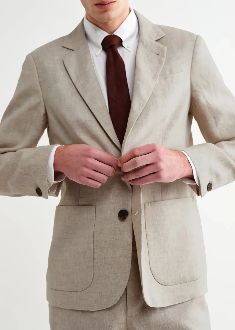 Fintry Linen Blazer 2.0 sold by Danali product image thumbnail 5