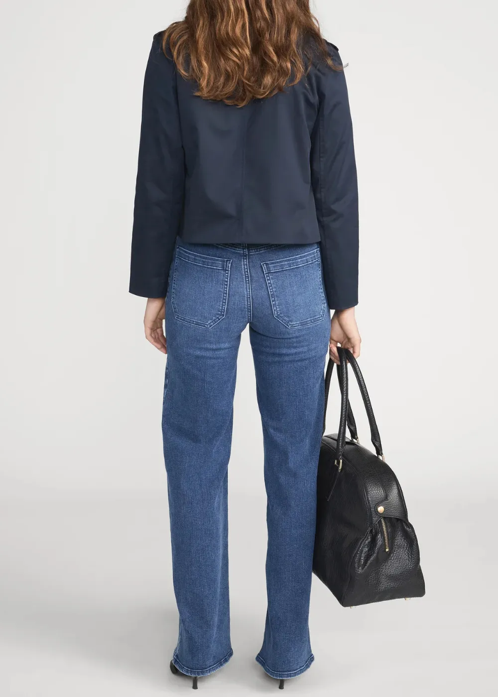 Le Slim Palazzo Crop Harbor Pocket Jean sold by Danali product image thumbnail 5