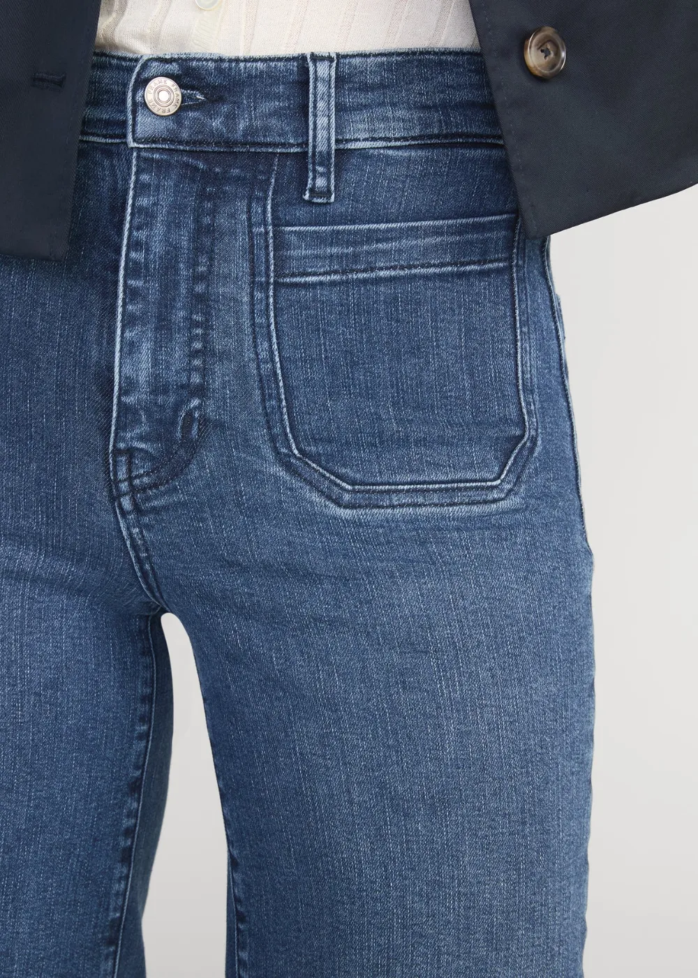 Le Slim Palazzo Crop Harbor Pocket Jean sold by Danali product image thumbnail 4